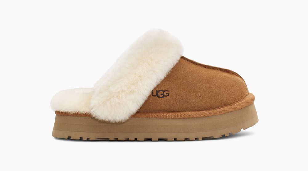 Ugg Slippers Canada - Ugg Women's Disquette Brown